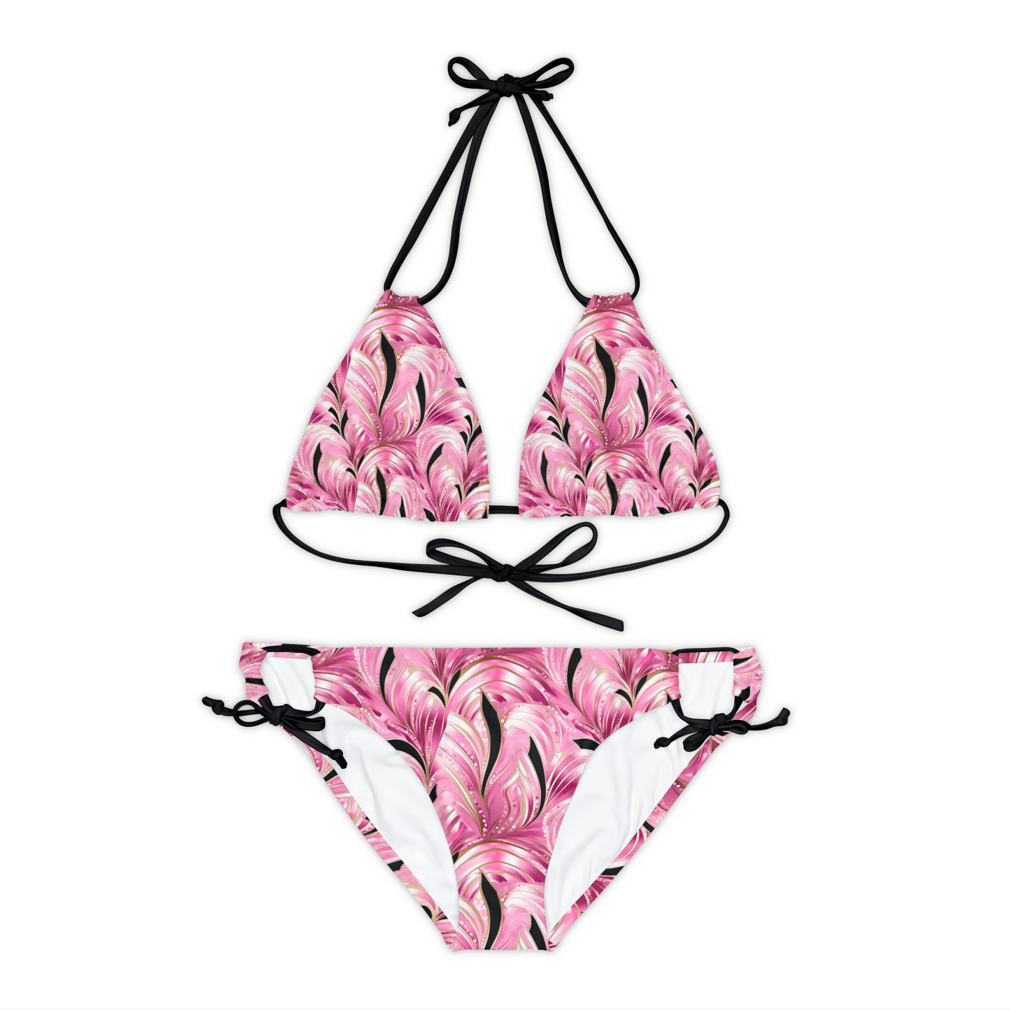 Strappy Bikini Set (AOP)