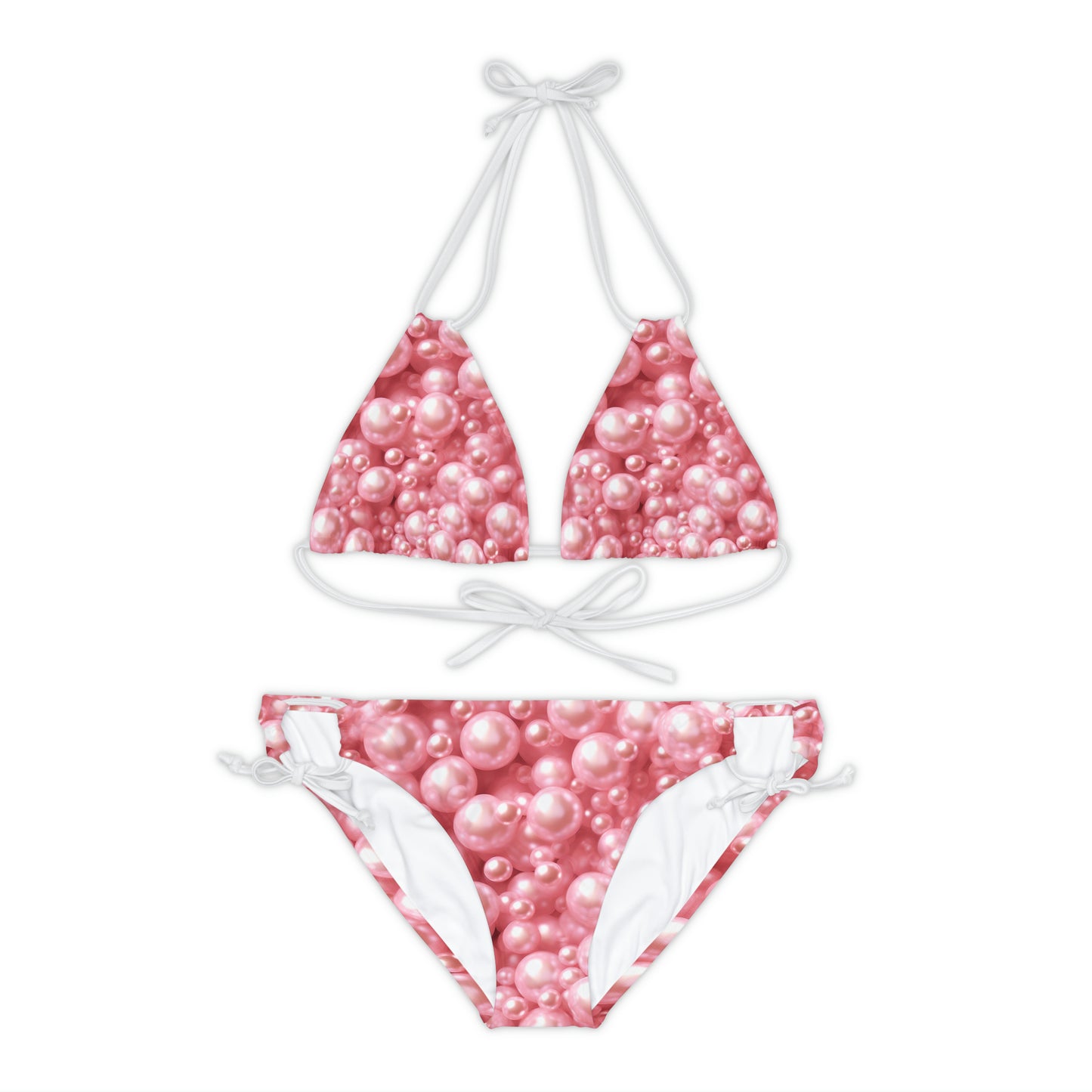 Strappy Bikini Set (AOP)