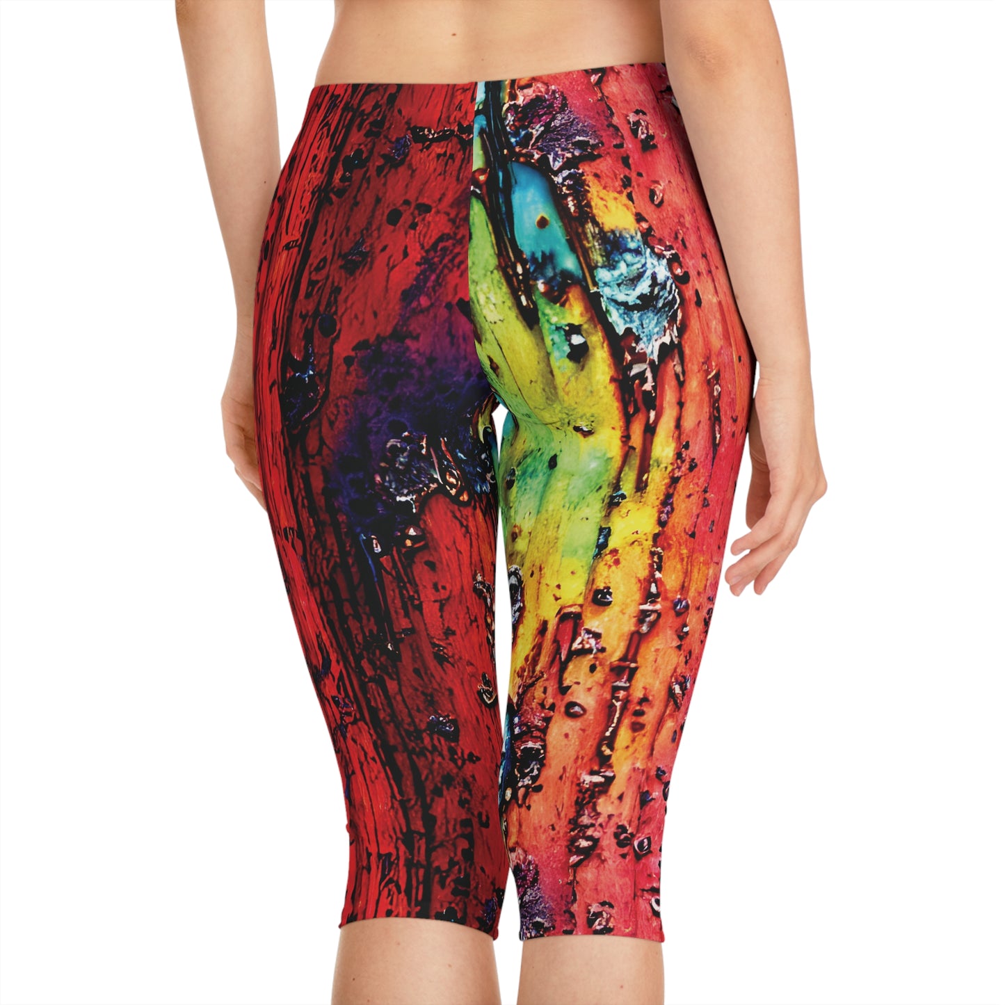 Women's Capri Leggings (AOP)