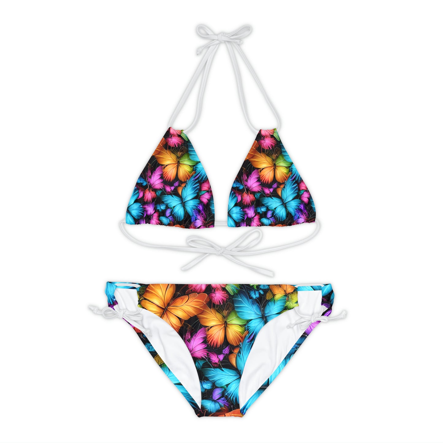 Strappy Bikini Set (AOP)