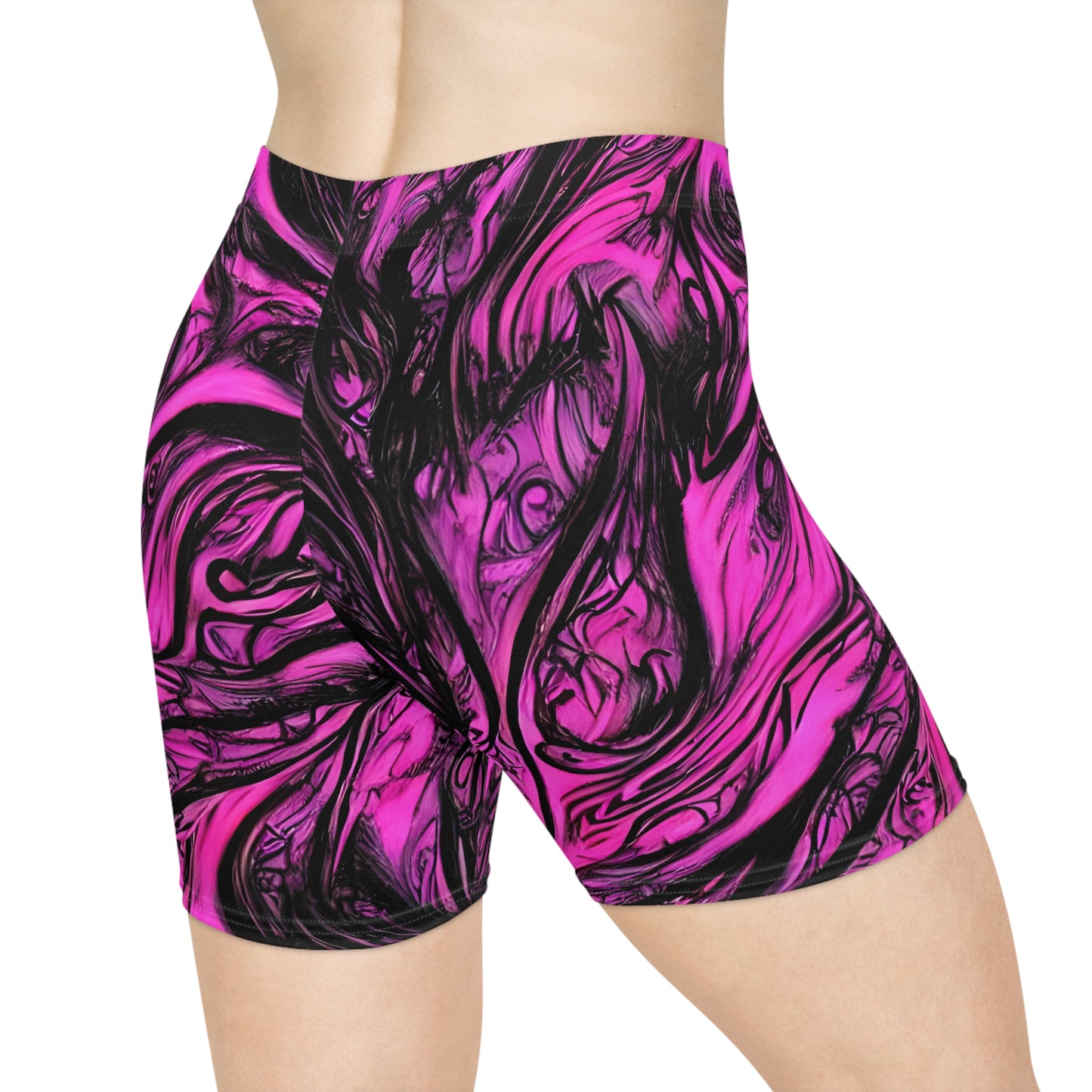 Women's Biker Shorts (AOP)