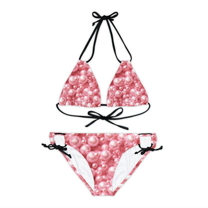 Strappy Bikini Set (AOP)