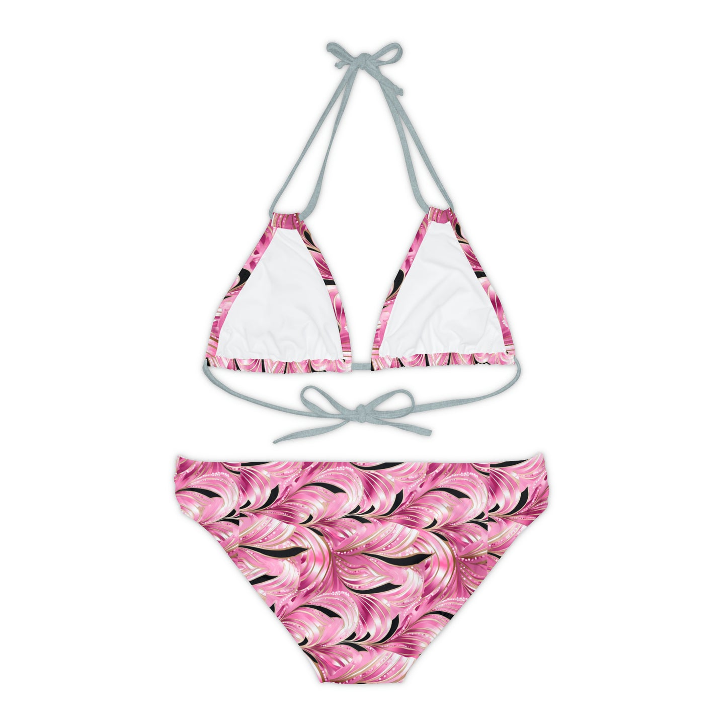 Strappy Bikini Set (AOP)