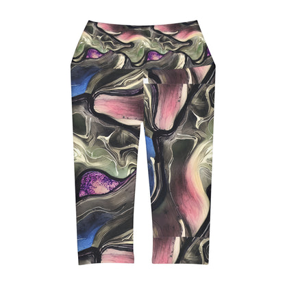 Yoga Capri Leggings (AOP)