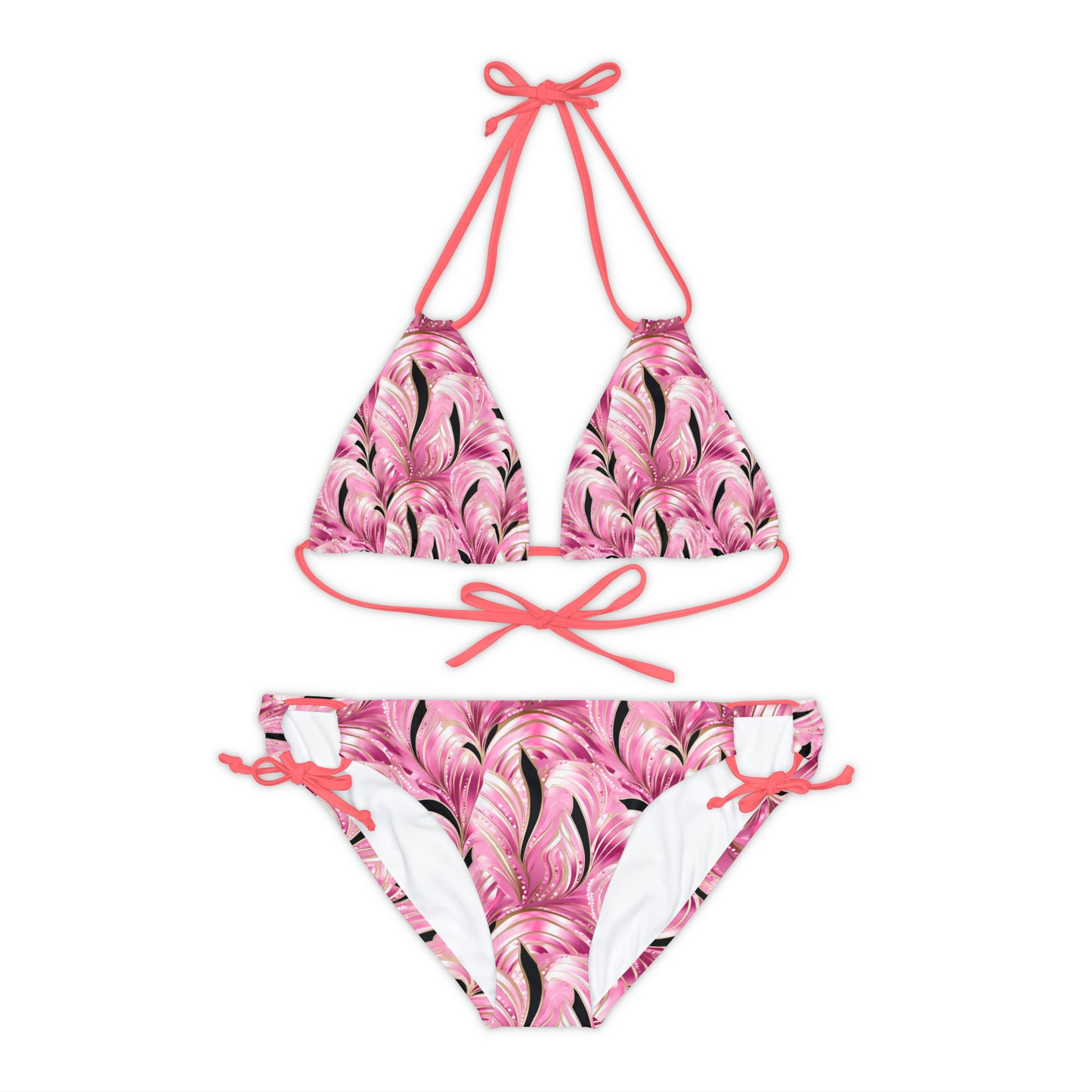 Strappy Bikini Set (AOP)