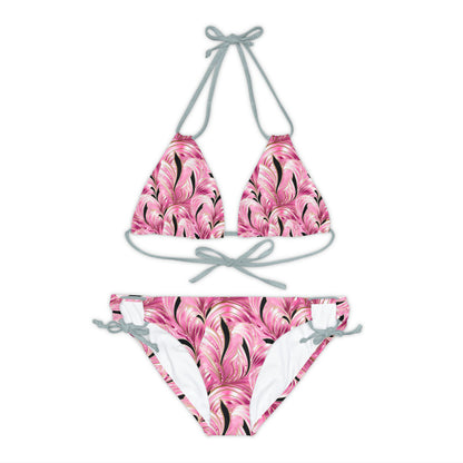 Strappy Bikini Set (AOP)