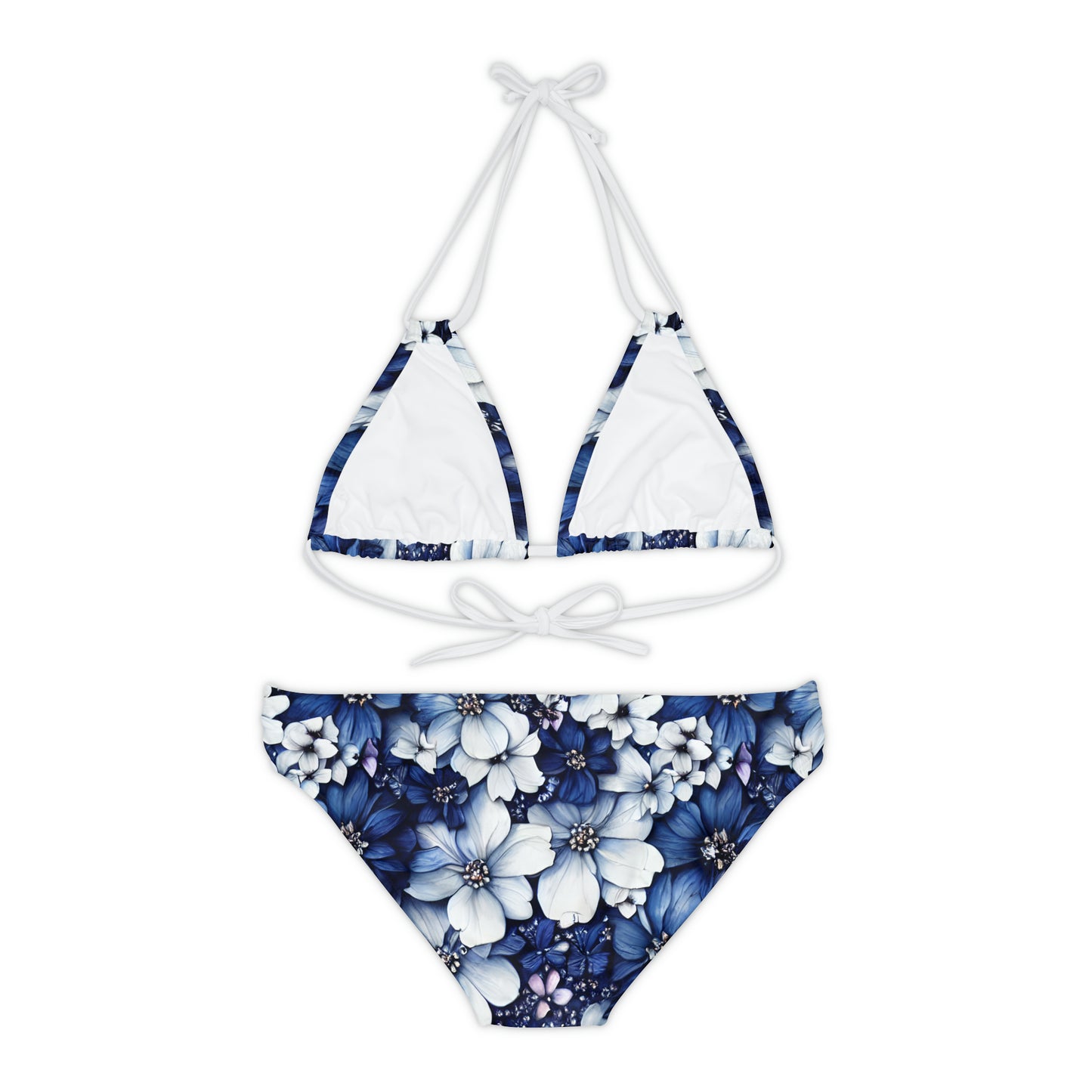 Strappy Bikini Set (AOP)