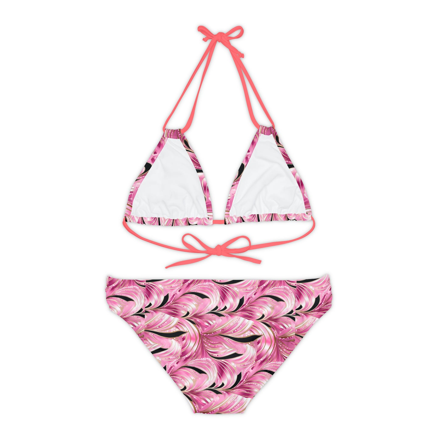 Strappy Bikini Set (AOP)