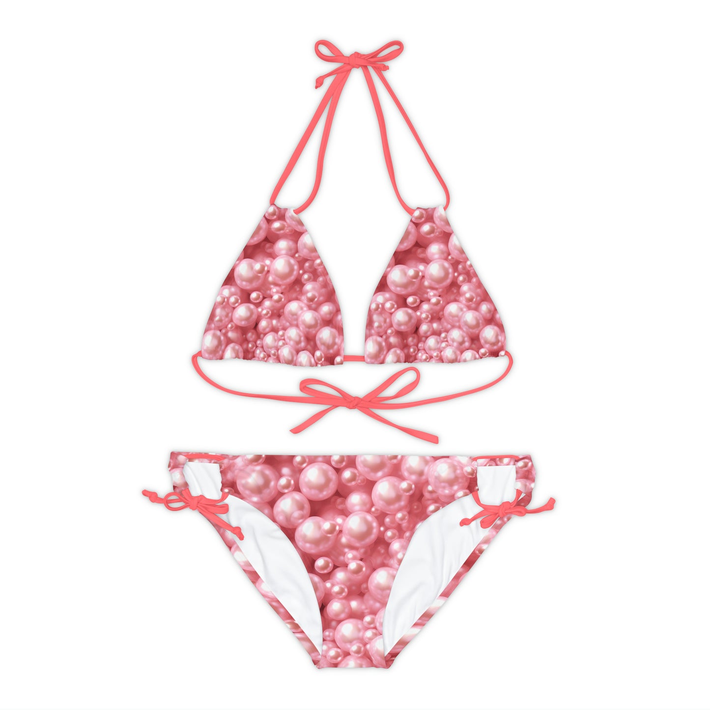 Strappy Bikini Set (AOP)