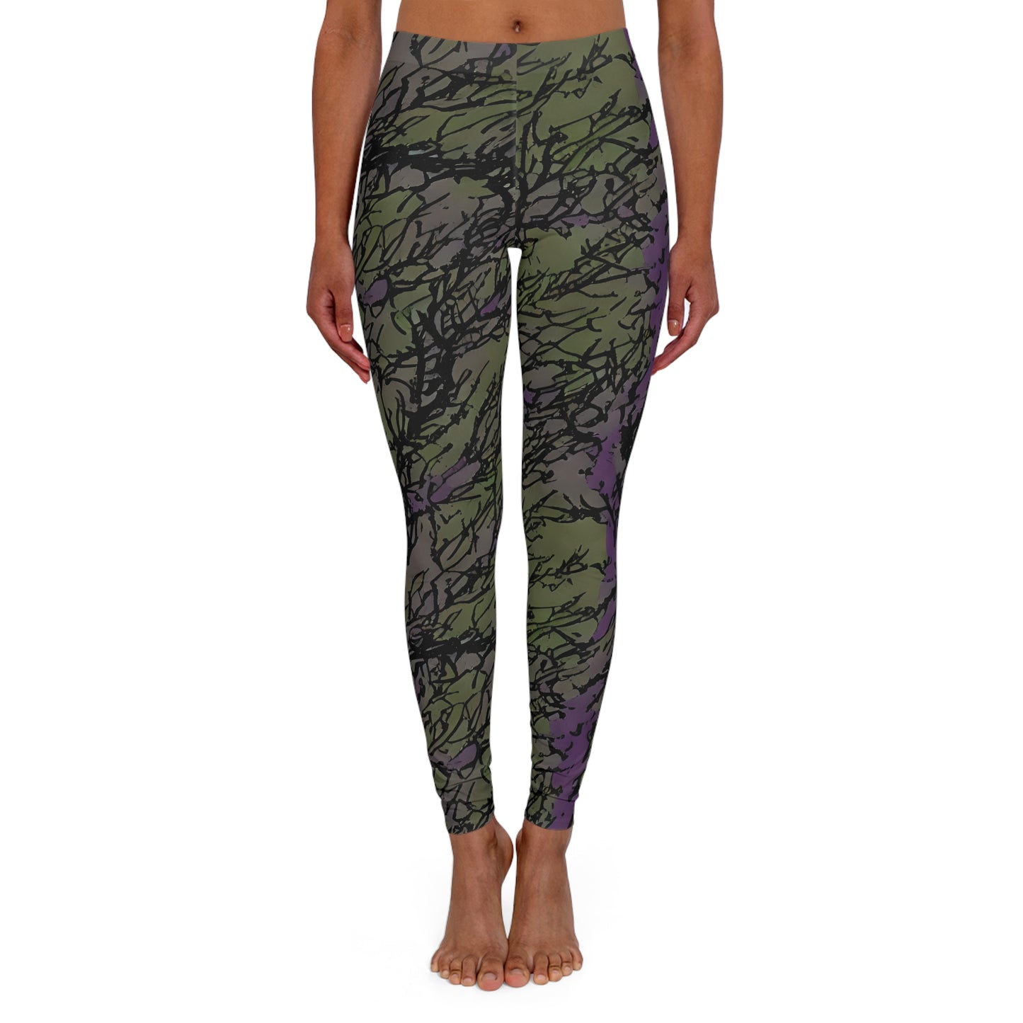 Women's Spandex Leggings (AOP)