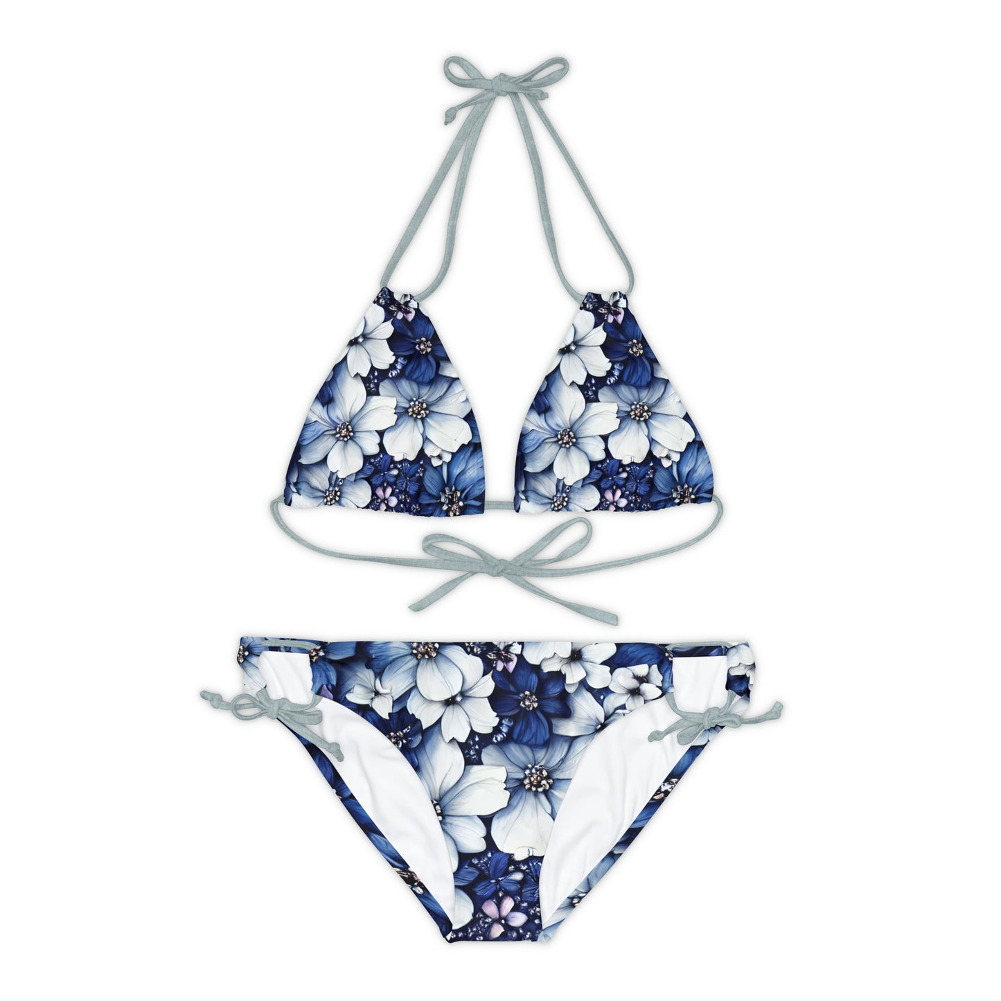 Strappy Bikini Set (AOP)