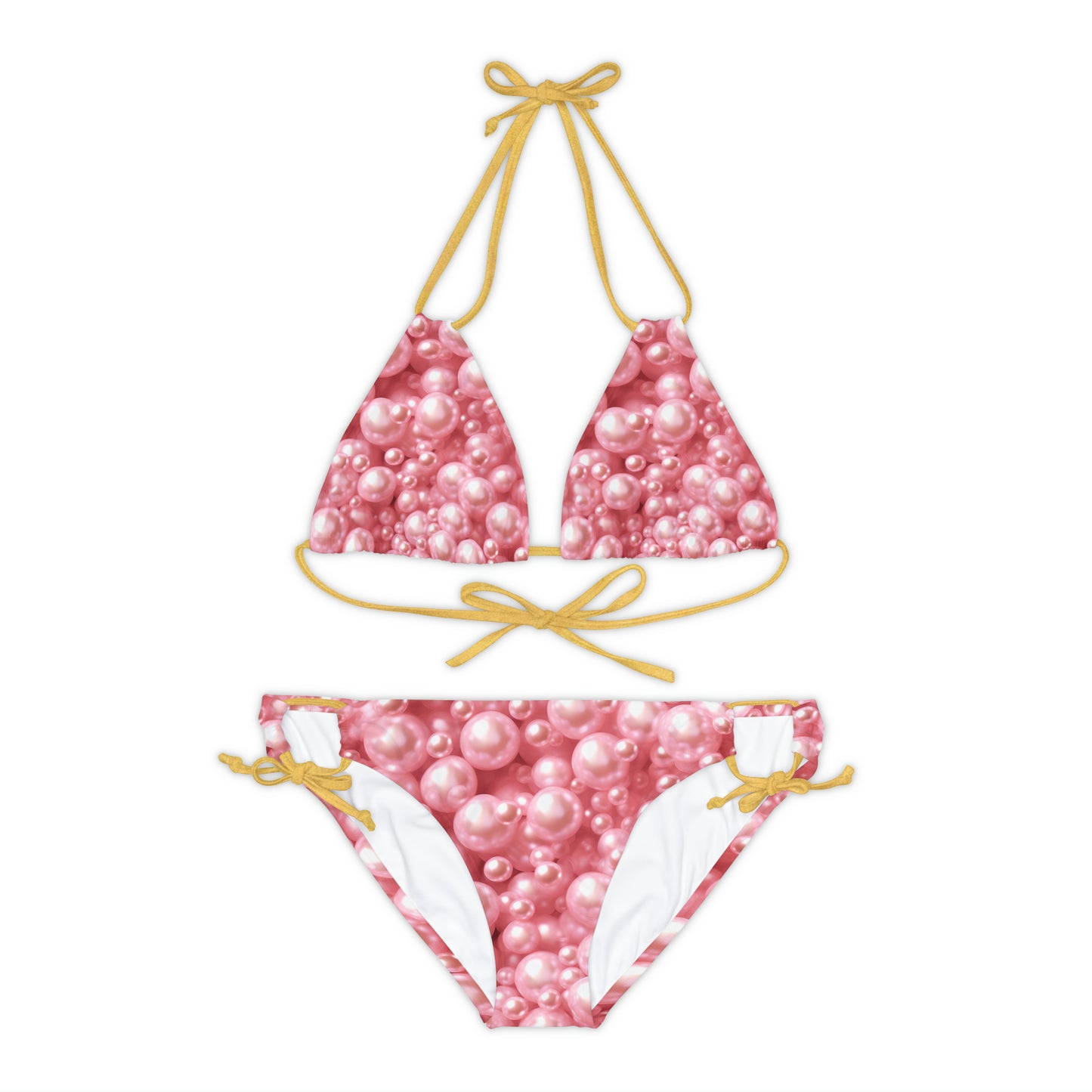 Strappy Bikini Set (AOP)