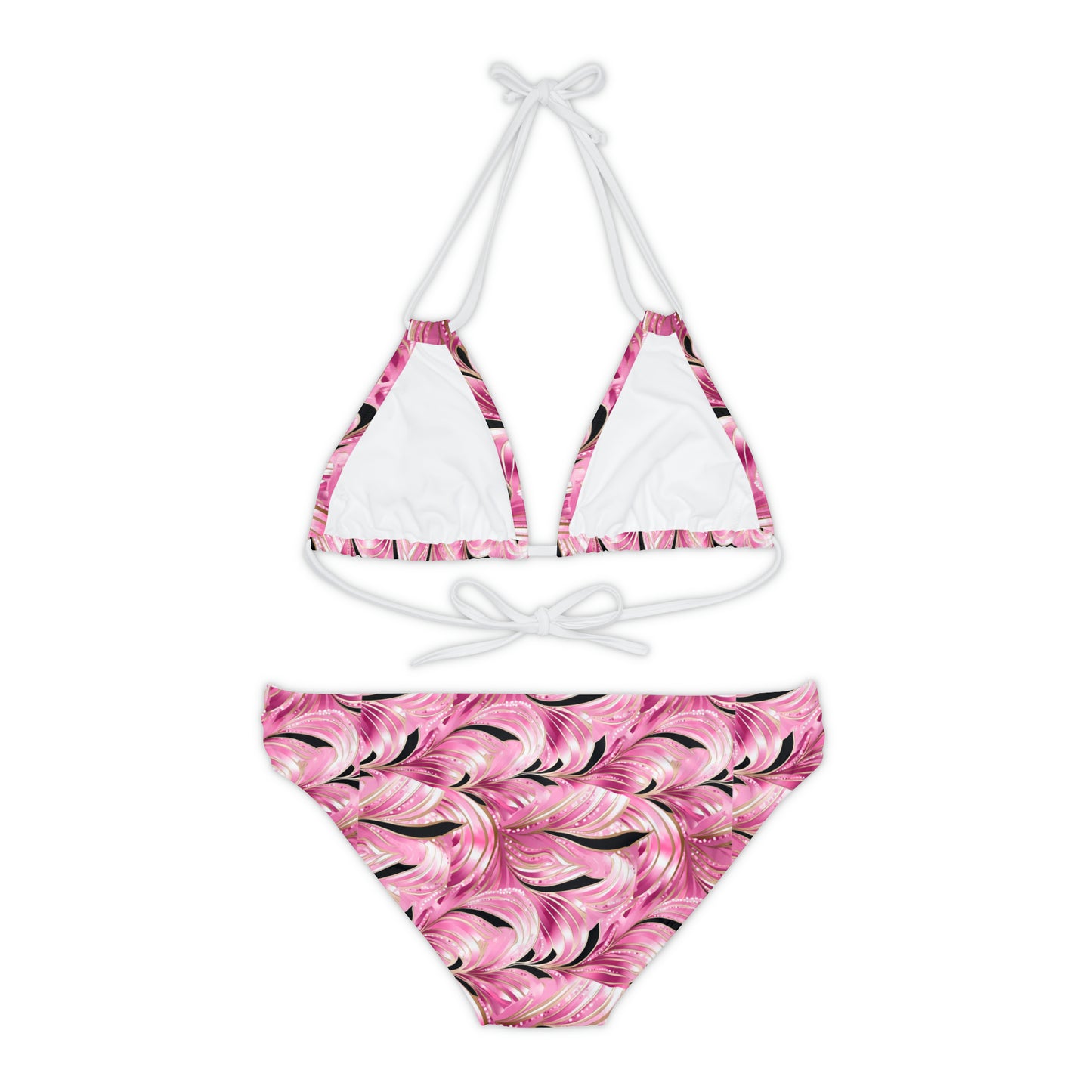 Strappy Bikini Set (AOP)