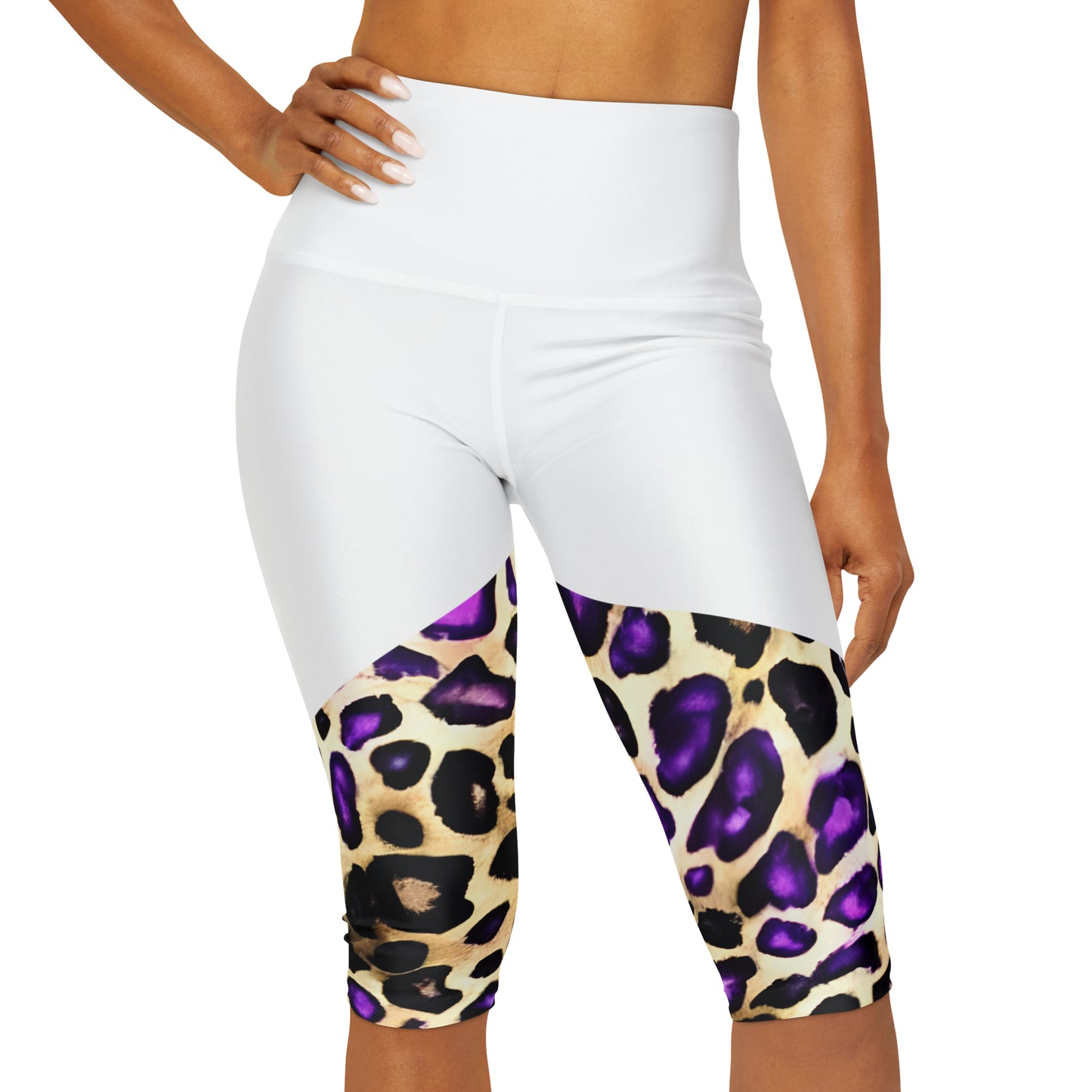 Yoga Capri Leggings (AOP)