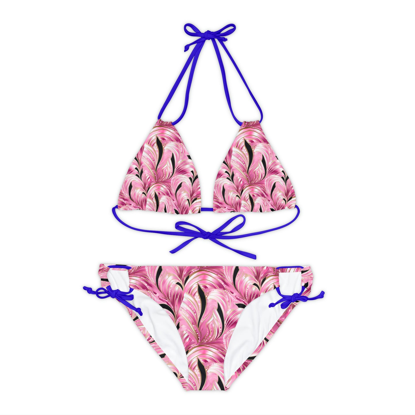 Strappy Bikini Set (AOP)