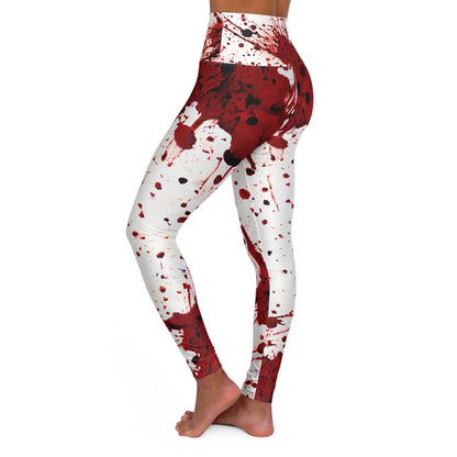 High Waisted Yoga Leggings (AOP)